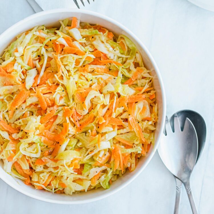 salad bắp cải cà rốt giảm cân