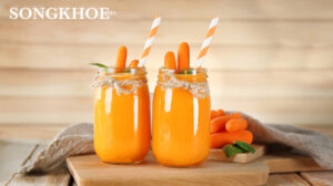 Cách làm nước ép cà rốt giảm cân