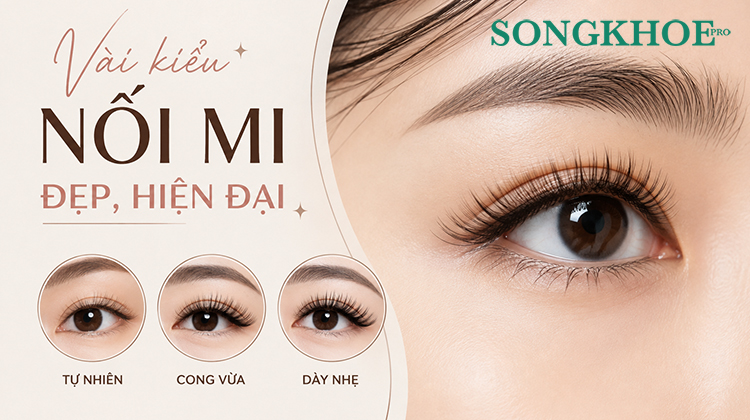 Các kiểu nối mi đẹp: 15 mẫu và cách chọn theo dáng mắt